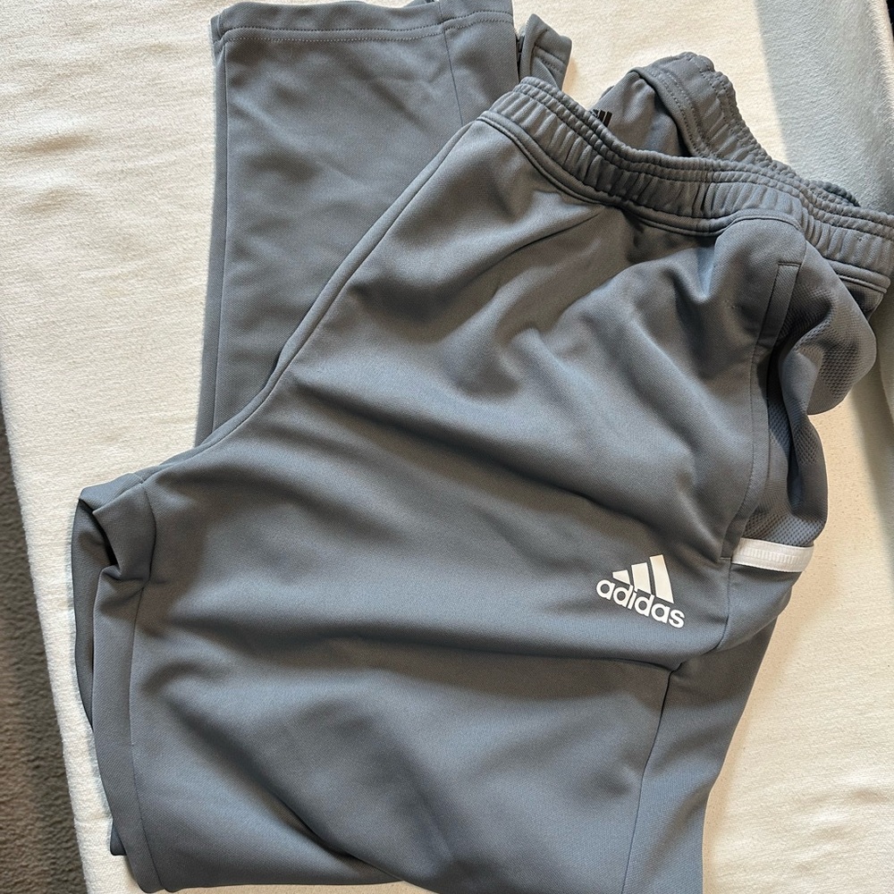 Adidas Kids Charcoal Joggers